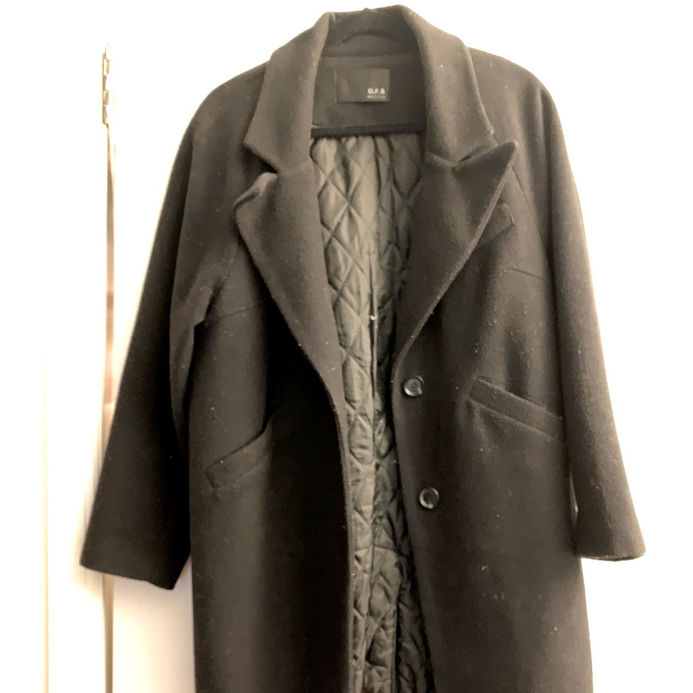 Boutique black coat